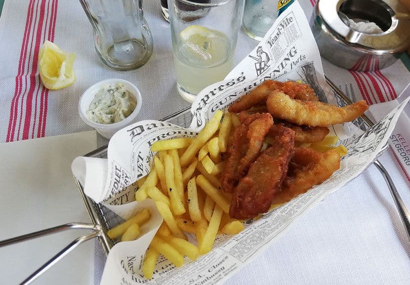 Fish and Chips from Batter Up.