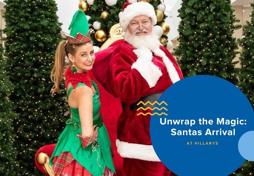 Unwrap the Magic: Santa’s Arrival at Hillarys