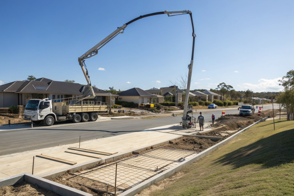 The Benefits of Reliable Concrete Pump Hire for Narrow Access Sites